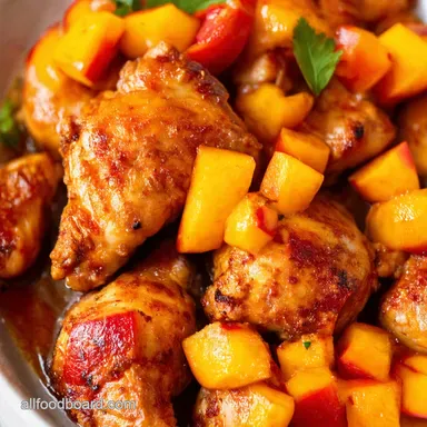 Grilled Hot Honey Chicken with Peach Salsa Sweet Spicy