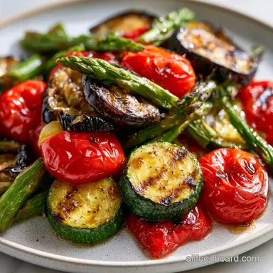 Grilled Vegetable Salad in 30 Minutes