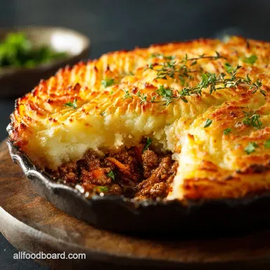Ground Beef Dinner Recipes: Ultimate Savory Cottage Pie Classic Recipe Card