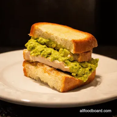 Guacamole Chicken Melt My Familys TexMex Secret Recipe Card