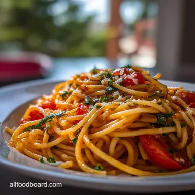 Haitian Spaghetti Ready in 25 Min Recipe Card