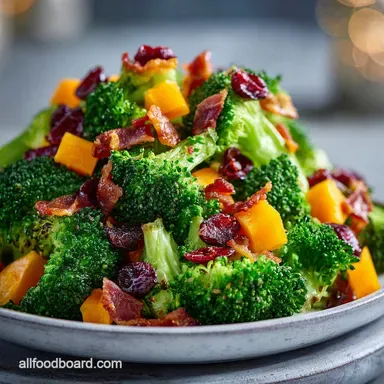 Broccoli Salad with Sunflower Seeds: Crunchy and Creamy Recipe Card