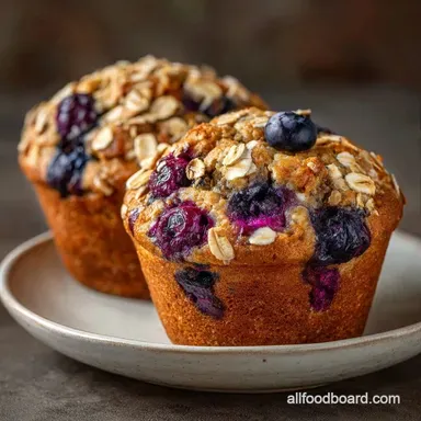 Huckleberry Muffins in 35 Minutes Recipe Card