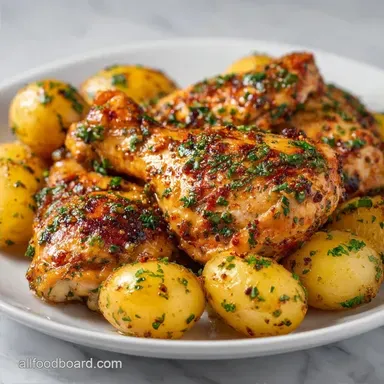 Healthy Slow Cooker Chicken with Potatoes
