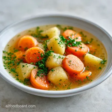 Vegetable Soup in 45 Minutes Recipe Card