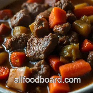How to Make Hearty Beef Stew Mix: A Delicious Family Classic Recipe Card