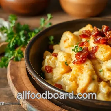 Easy & Comforting Bake Chicken Casserole with Turkey Bacon: A Family Favorite