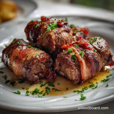 Hearty German Rouladen Flavorful Beef Rolls: Tender Braised Comfort