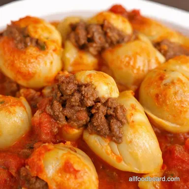 Ground Beef Stuffed Shells Stuffed An Italian Comfort Food Classic