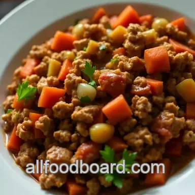 Hearty Ground Turkey Goulash: A Simple Twist on a Comfort Classic Recipe Card