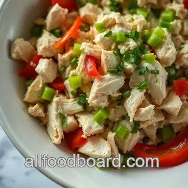 Hearty Chicken Salad Recipe: Our Family’s Favorite Herb Delight Recipe Card
