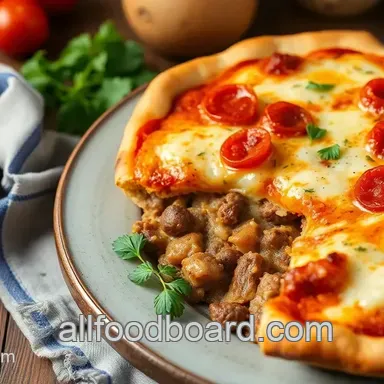 Easy Bake Hearty Meat Lovers Pizza Casserole: A Delicious Twist!