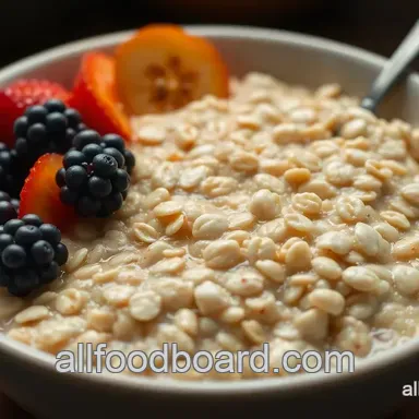 Hearty Steel Cut Oats Recipe: A Warm Breakfast with Seasonal Fruits