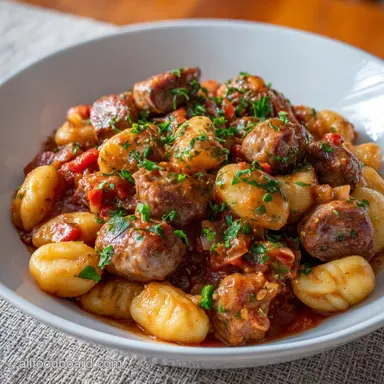 Sausage Gnocchi Soup: Ultimate Hearty Tuscan Supper Recipe Card