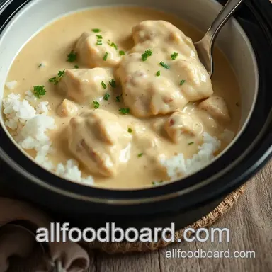 Ultimate Crockpot Chicken Creamy Delight: 5 Easy Steps to Comfort Recipe Card