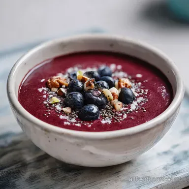 Homemade Acai Smoothie Bowl in 10 Minutes