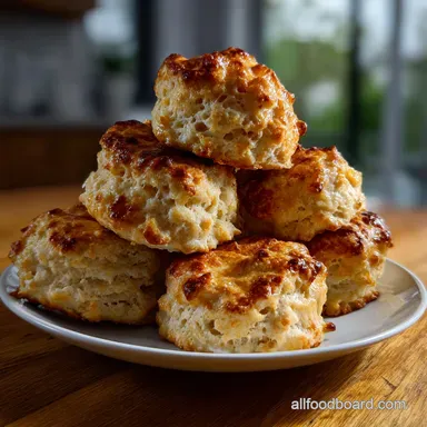 Homemade Breakfast Biscuits With Shatter-Crisp Layers Recipe Card