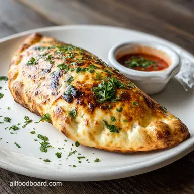 Homemade Calzones Recipe for 4 Servings
