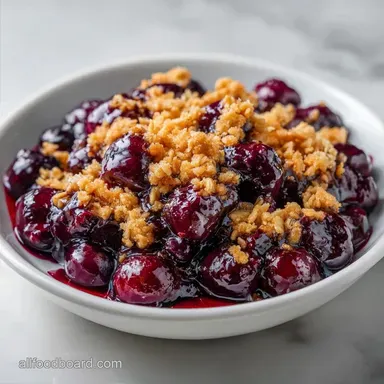 Huckleberry Crisp for 6 Servings