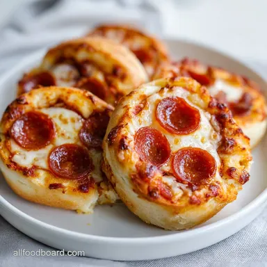 Pepperoni Rolls in 28 Minutes with Golden Crust Recipe Card