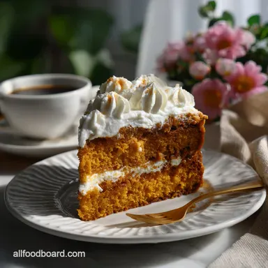Fall for Flavor Homemade Pumpkin Cake: Best Spiced Recipe Recipe Card