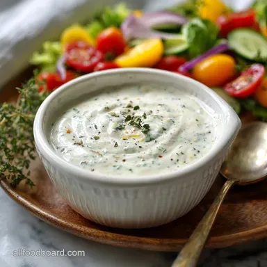 Homemade Ranch Dressing in 40 Minutes Recipe Card