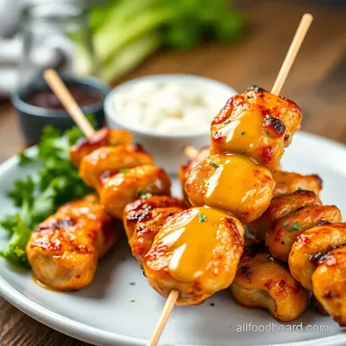 HoneyKissed Dijon Chicken Skewers BBQ Bliss