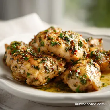 Instant Pot Chicken Thighs in 28 Minutes Recipe Card