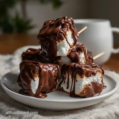 Irresistible ChocolateDipped Marshmallows: Snappy Shell
