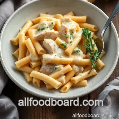 How to Make the Creamy Penne Crack Chicken Delight: Your New Family Favorite! Recipe Card