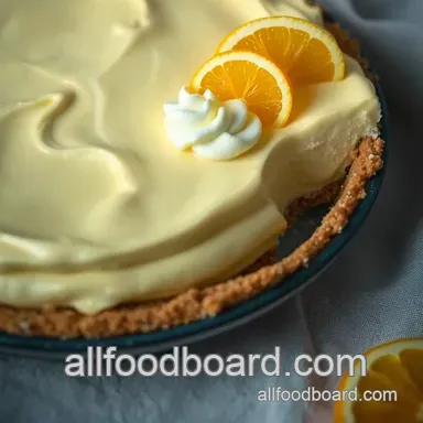 Refreshing Jello Creamsicle Pie – A Cool, Creamy Orange Dessert for Hot Days Recipe Card