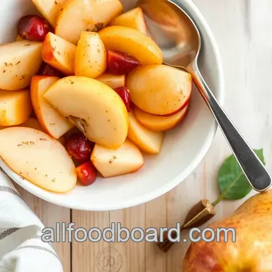Juicing Apples & Pears for Cozy Fall Flavor Recipe Card
