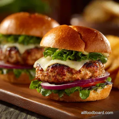 Juicy Turkey Burgers The PubStyle Recipe That Never Dries Out Recipe Card