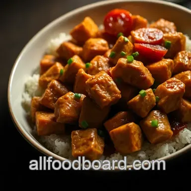 Kentucky bourbon chicken Recipe: Better than the Food Court! Recipe Card
