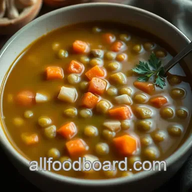 Kermit's Comfort: The Best Split Pea Soup Recipe Recipe Card