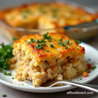 Smoky Keto BBQ Chicken Casserole with Cheesy Crust