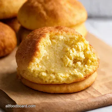 Keto Cottage Cheese Cloud Bread Light GuiltFree Recipe Card