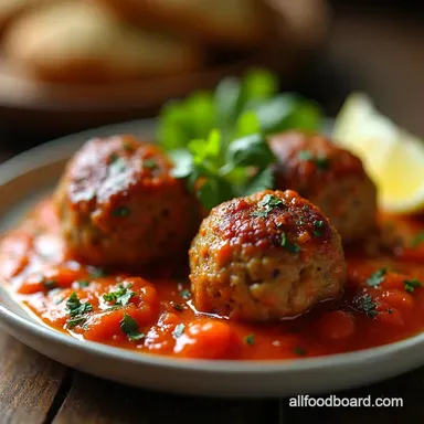 The Ultimate Keto Greek Keftedes Juicy LowCarb Meatballs Recipe Card