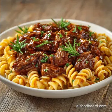 Kid Friendly Crockpot Pasta with Beef