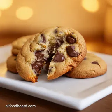 Kitty Kisses Soft Chewy Chocolate Chip Cookies Recipe Card