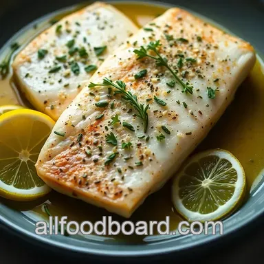 Easy & Delicious Rockfish Recipe: My Zesty Lemon Herb Fillets Recipe Card