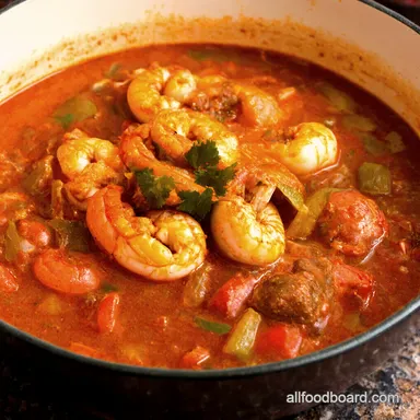 Louisiana Seafood Gumbo Recipe: Easy Bayou Comfort! Recipe Card
