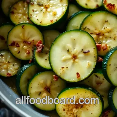 Easy & Juicy Zucchini Steamed: My Lush Herb-Glazed Medley Recipe Card