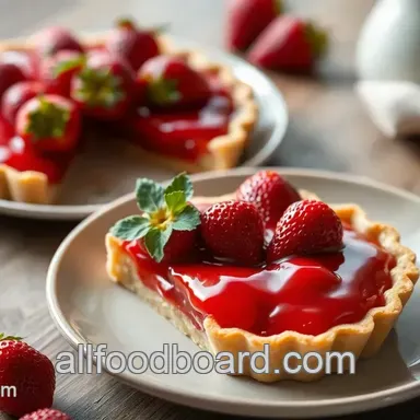 My Family' s Favorite Make Strawberry Pie with Glossy Glaze: A Summer Delight