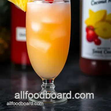 How to Make the Best Malibu Bay Breeze Recipe: A Tropical Delight Recipe Card