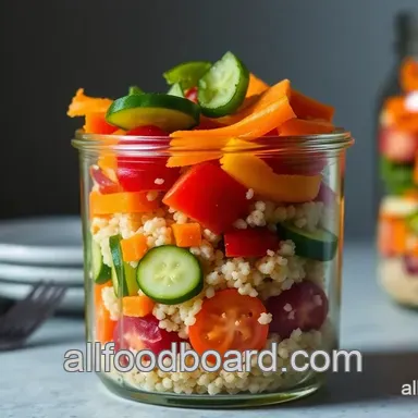 5 Easy Mason Jar Layered Salad Recipes for Vibrant Meals Recipe Card