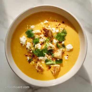 Mexican Street Corn Soup in 30 Minutes Recipe Card