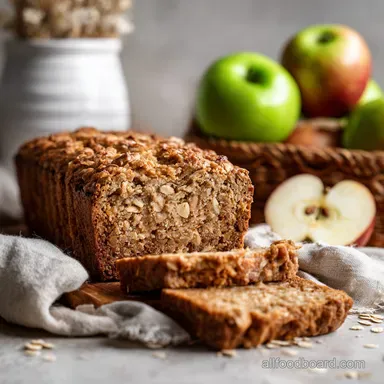 Moist Applesauce Bread: Tender Crumb