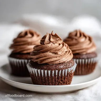 Best Chocolate Cupcakes With Buttercream | 90 Mins Recipe Card