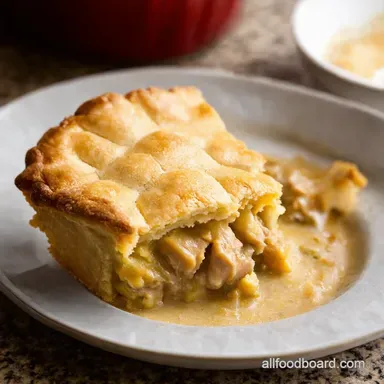 Moms Chicken Pot Pie Easiest Comfort Food Recipe Recipe Card